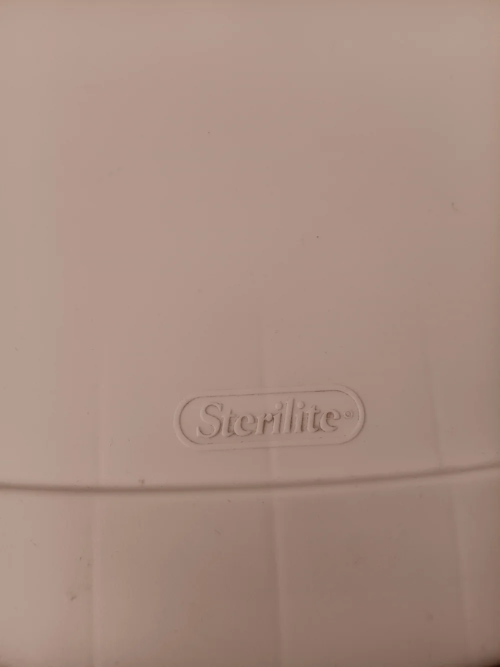 White Plastic Single-Drawer Storage Organizer by Sterilite